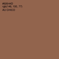 #92644D - Au Chico Color Image